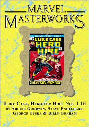 Marvel Masterworks: Hero for Hire issue 1-B Marble Dust Jacket Vol 222