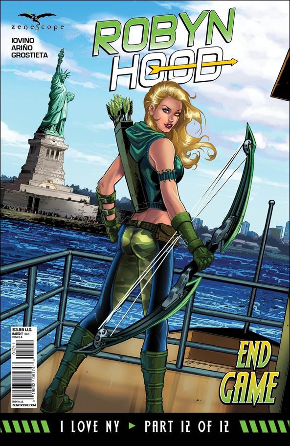 Robyn Hood: I Love NY issue 12 David Lorenzo Riveiro Cover