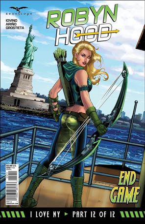 Robyn Hood: I Love NY issue 12 David Lorenzo Riveiro Cover
