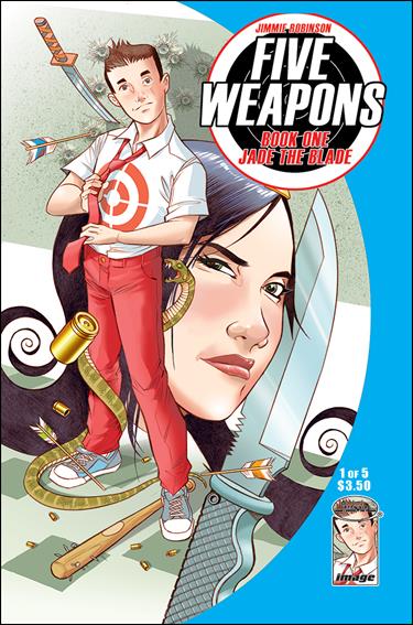 Five Weapons issue 1-B Blue Cover (2nd Printing)
