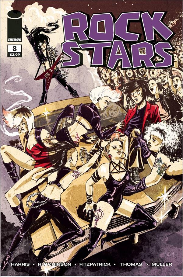 Rockstars issue 8-B Megan Hutchison Cover