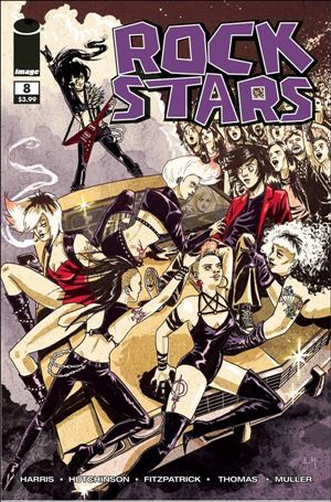 Rockstars issue 8-B Megan Hutchison Cover