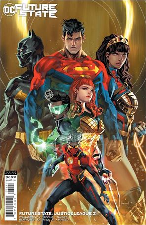 Future State: Justice League issue 2-B Kael Ngu Cardstock Cover