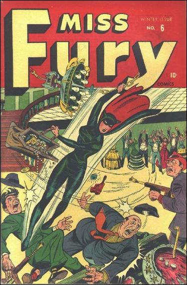 Miss Fury (1942) issue 6