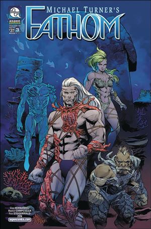 Fathom (2019) issue 3 Mauricio Camptella Cover