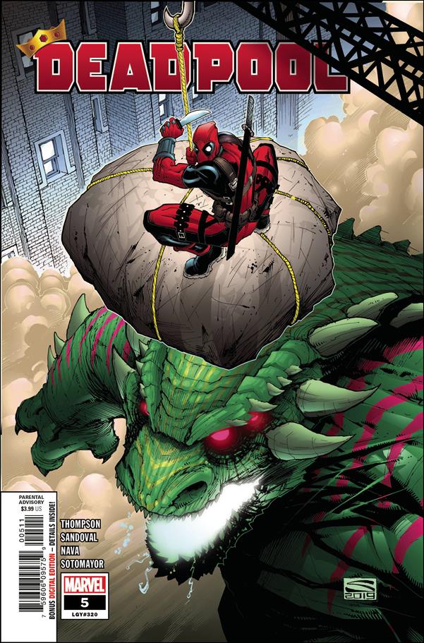 Deadpool (2020) issue 5 Gerardo Sandoval Cover