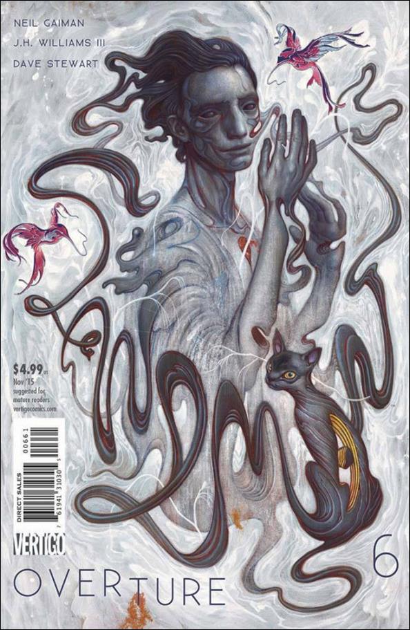 Sandman: Overture issue 6-F James Jean 1:25 Cover