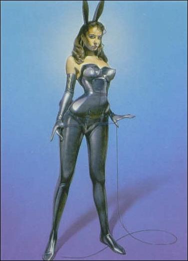 Sorayama: Sexy Robots And Pinups (Base Set) card 43 Whipping Wabbit
