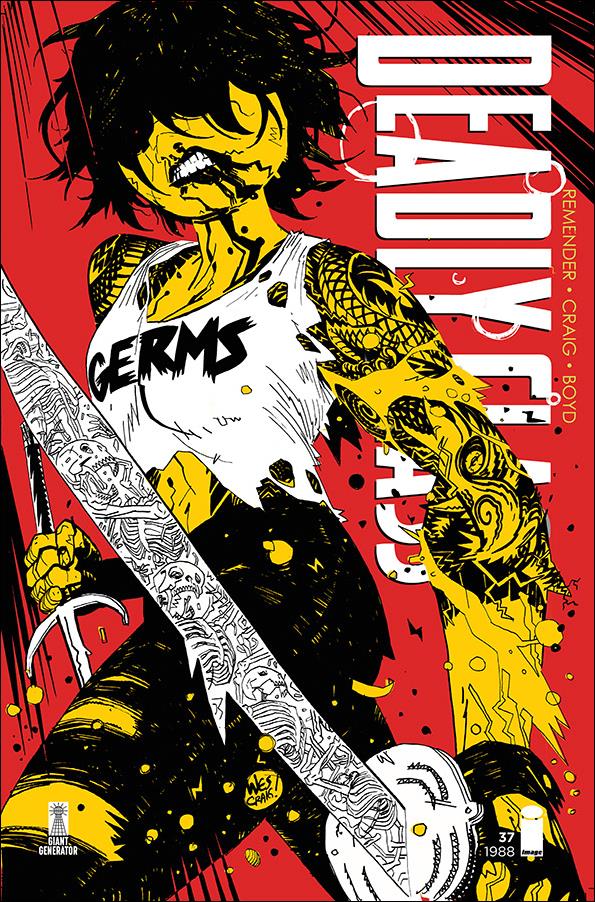Deadly Class issue 37 Wesley Craig Cover