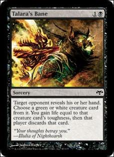 Magic the Gathering: Eventide (Base Set) card 47 Talara's Bane