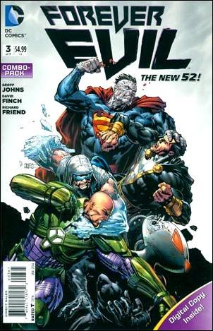 Forever Evil issue 3-B Polybagged David Finch Cover Combo Pack
