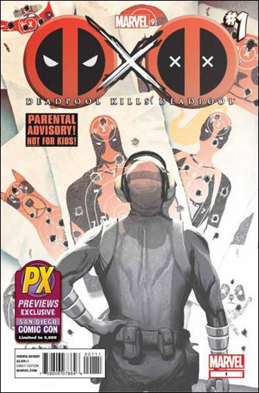 Deadpool Kills Deadpool issue 1-D Mike Del Mundo SDCC / Previews Cover 1/5000