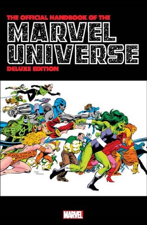 Official Handbook of the Marvel Universe Deluxe Edition Omnibus Cover Image 1