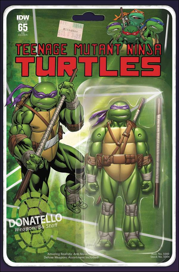 Teenage Mutant Ninja Turtles (2011) issue 65-D Blindbox Comics Donatello Cover 1/400