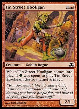 Magic the Gathering: Guildpact (Base Set) card 78 Tin Street Hooligan