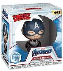 Dorbz figure 493 Captain America. 1/3000