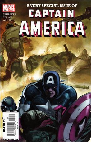 Captain America (1968) issue 601 Gene Colan Cover - Color Edition