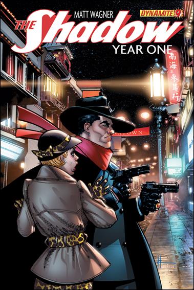 Shadow Year One issue 9-D Howard Chaykin Cover