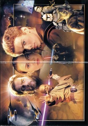 Star Wars: Attack of the Clones (Panoramic Fold-Out Subset) card 3