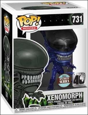POP! Movies figure 731-B Xenomorph (Blue Metallic) Specialty Series