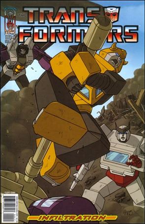 Transformers: Infiltration issue 4-B Guido Guidi Standard Cover