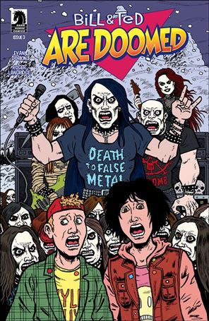 Bill & Ted Are Doomed issue 3.00 Evan Dorkin Cover