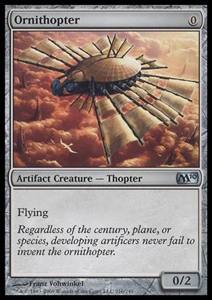 Magic the Gathering: 2010 Core Set (Base Set) card 216 Ornithopter