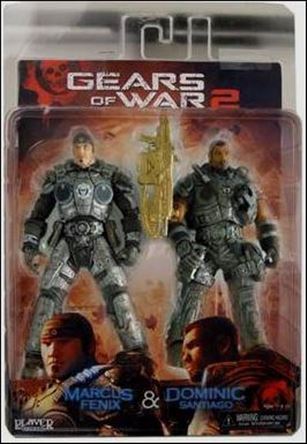 Gears of War 2 (2-Packs) figure 2 Marcus Fenix and Dominic Santiago