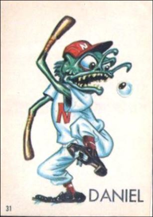 Ugly Stickers (1965) (Base Set) card 31 Daniel