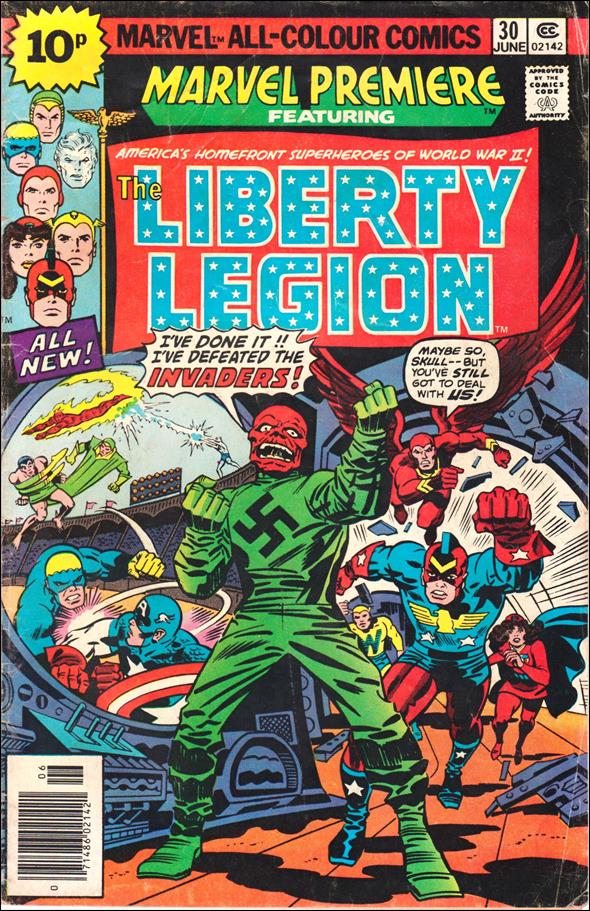 Marvel Premiere issue 30-C UK Price Cover
