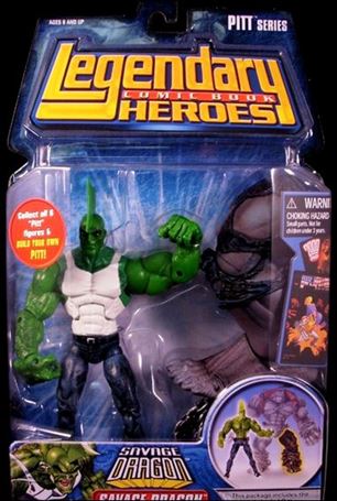 Legendary Comic Book Heroes (Pitt Series) figure 2 Savage Dragon (Tank Top)