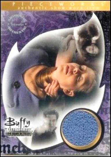 Buffy the Vampire Slayer: Memories (Pieceworks Subset) card PW8 Bloody Sweater Worn By Amber Benson As Tara