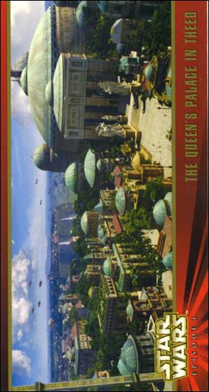 Star Wars: Episode I Widevision: Series 1 (Base Set) card 18 The Queen's Palace in Theed