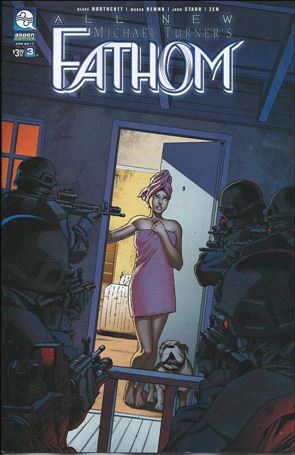 All New Michael Turner's Fathom issue 3 Marco Renner Cover