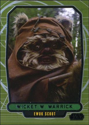 Star Wars Galactic Files (Base Set) card 169 Wicket W. Warrick Ewok Scout