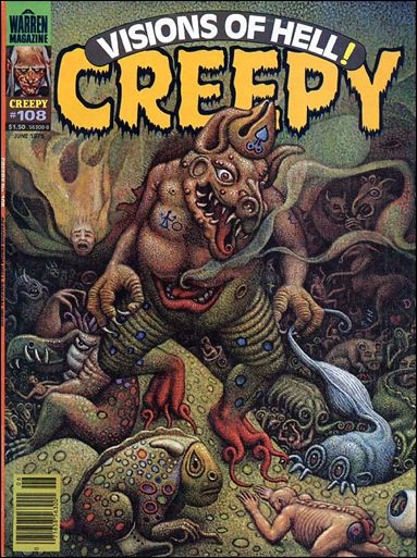 Creepy issue 108 Terrence Lindal Cover