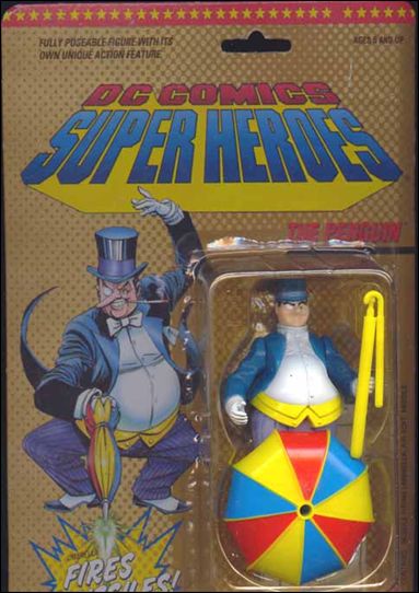 DC Comics Super Heroes figure 8-B Penguin (w/ Long Missile)