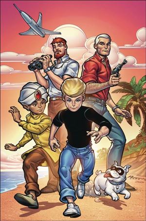 Jonny Quest (2024) issue 1-H Chad Hardin Foil Virgin Cover