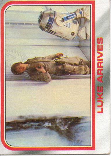 Star Wars: The Empire Strikes Back: Series 1 (Base Set) card 100 Luke Arrives