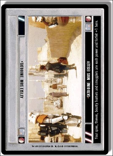 Star Wars: Premiere Limited (Base Set) card 129 Tatooine: Mos Eisley
