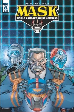 M.A.S.K.: Mobile Armored Strike Kommand issue 8 Cover by Tone Rodriguez