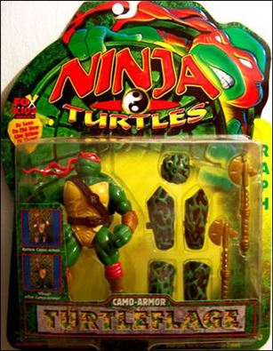 Ninja Turtles: The Next Mutation (Turtleflage) figure 4 Camo-Armor Raph