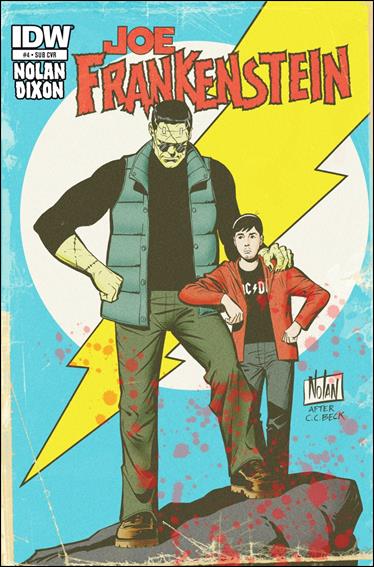 Joe Frankenstein issue 4-B Subscription Cover