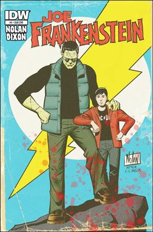 Joe Frankenstein issue 4-B Subscription Cover