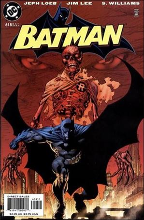 Batman (1940) issue 618-B DF (Signed by Jeph Loeb) 1/499