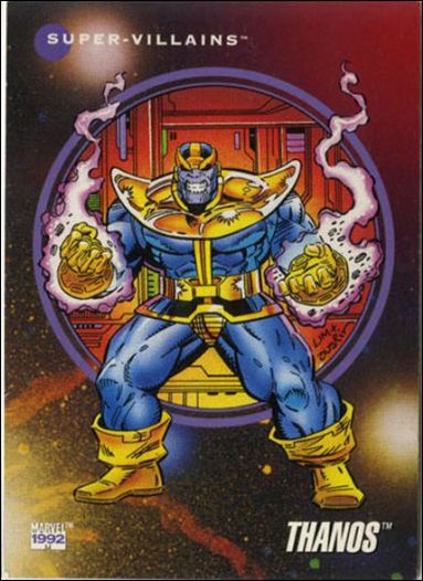 Marvel Universe: Series 3 (Base Set) card 126 Thanos
