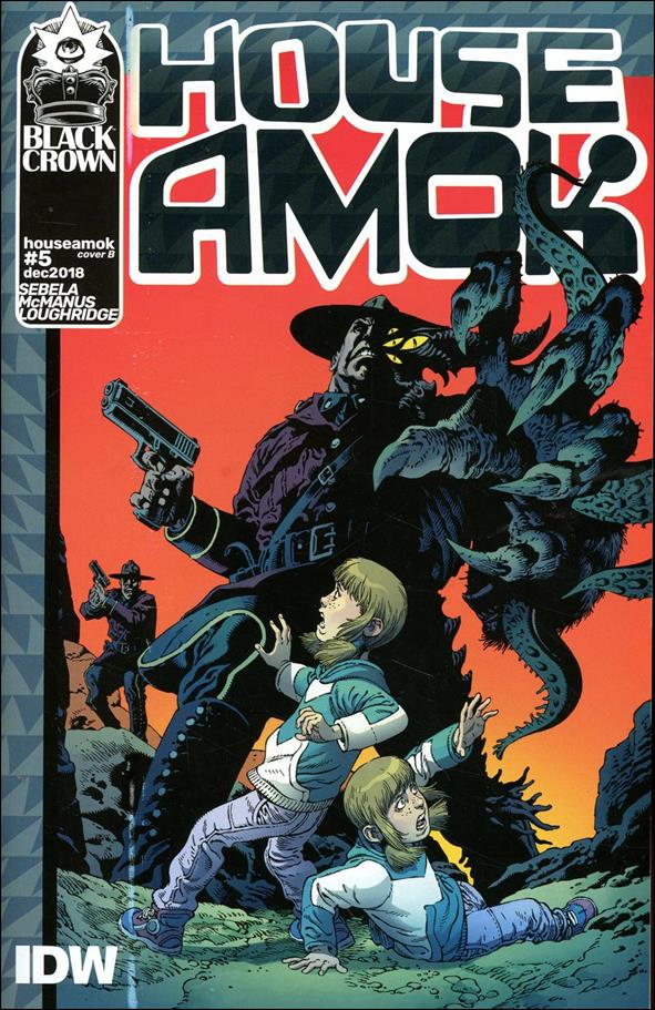 House Amok issue 5-B Gabriel Rodriguez Cover