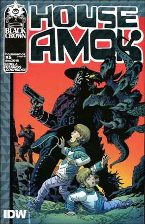 House Amok issue 5-B Gabriel Rodriguez Cover