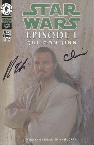 Star Wars: Episode I Qui-Gon Jinn issue nn-F DF GitD Photo Cover (Signed Teranishi & Chuckry)