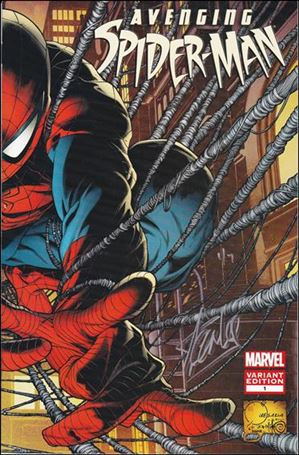 Avenging Spider-Man issue 1-O DF Quesada Cover (Signed by Stan Lee) 1/7